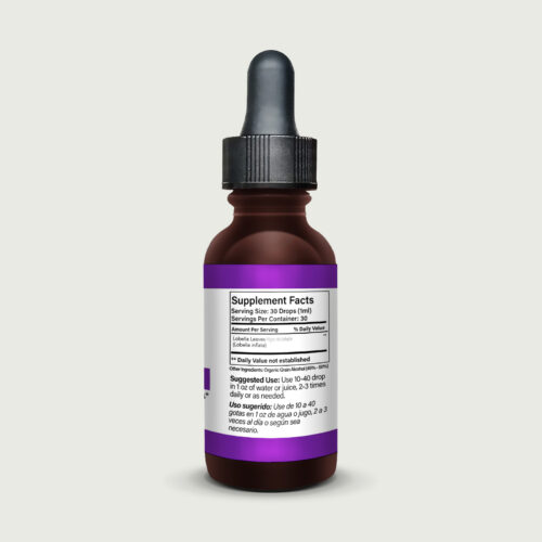 Lobelia Extract 1 fl oz (30ml) Supplement Facts