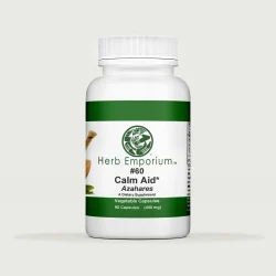 Formula #60 Azahares, Calm Aid 90 vegetable capsules