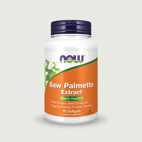 Now Saw Palmetto Extract with Pumpkin and Zinc 90 Softgels