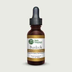 Burdock Extract 1 fl oz (30ml) by Herbs of Mexico Front