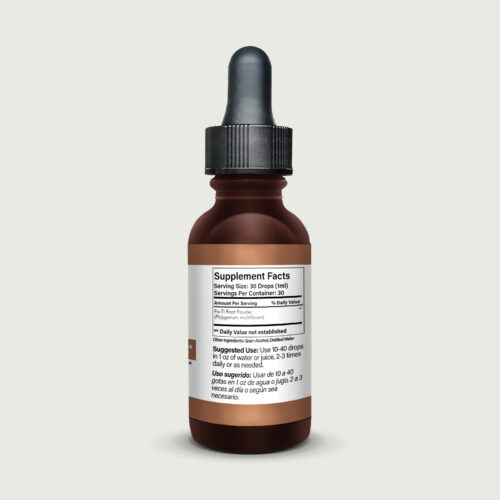 Fo-Ti Root Extract 1 fl oz (30ml) Supplement Facts