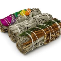 Smudging Sage Kit (3 Pack) for Cleansing Negative Energy